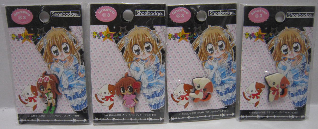 きらりんレボリューション 缶バッジ4点セット Amazon | きらりんレボリューション Shoebadge（シューバッジ） 4種