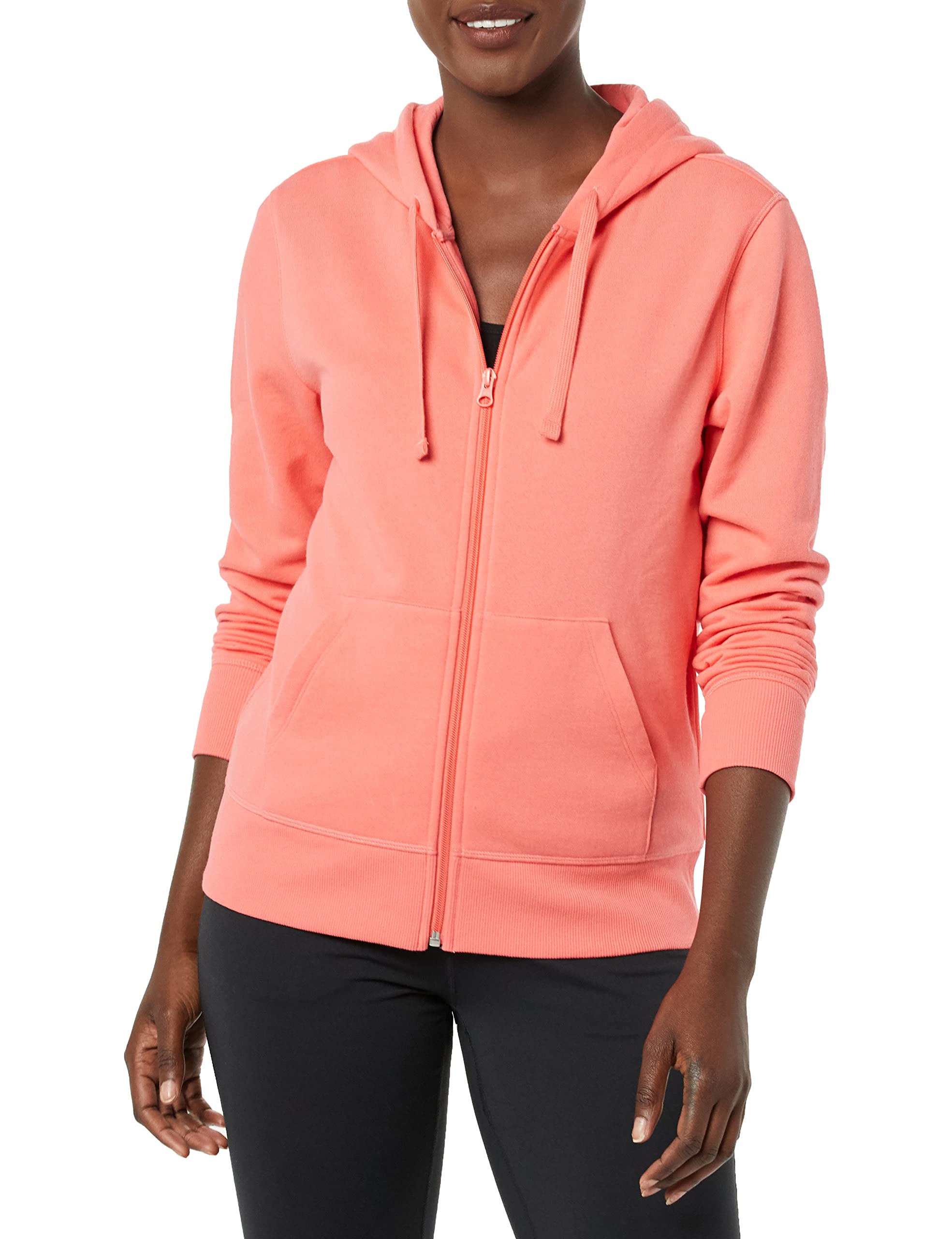 Amazon Essentials womens Fleece Full-Zip Hoodie (Available in Plus Size)