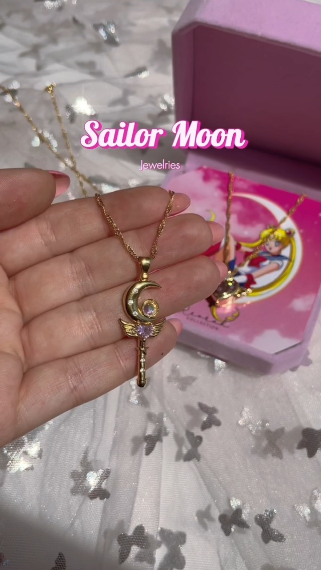 Amazon.com: REORAH COLLECTION Sailor Moon Wand Magic Asa Kolye
