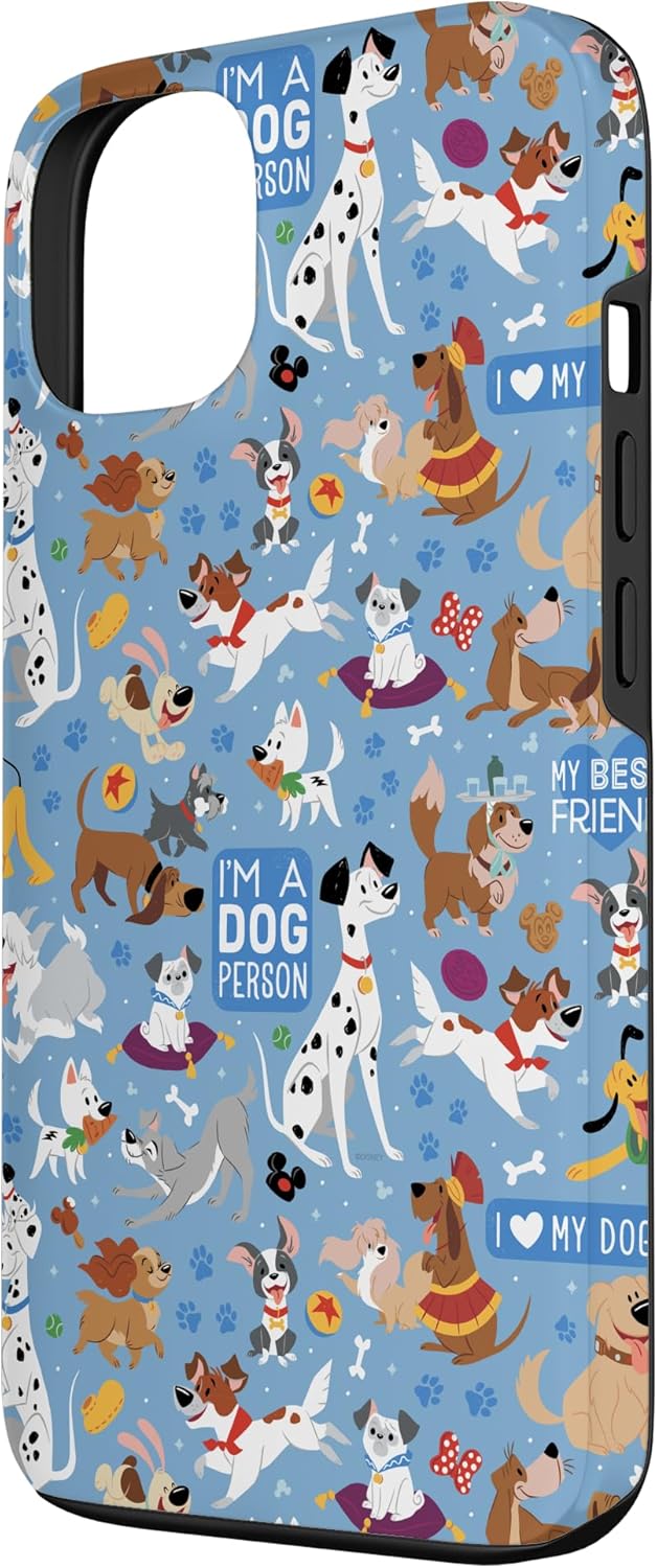 Disney Dogs I’m a Dog Person Blue Case for iPhone 13