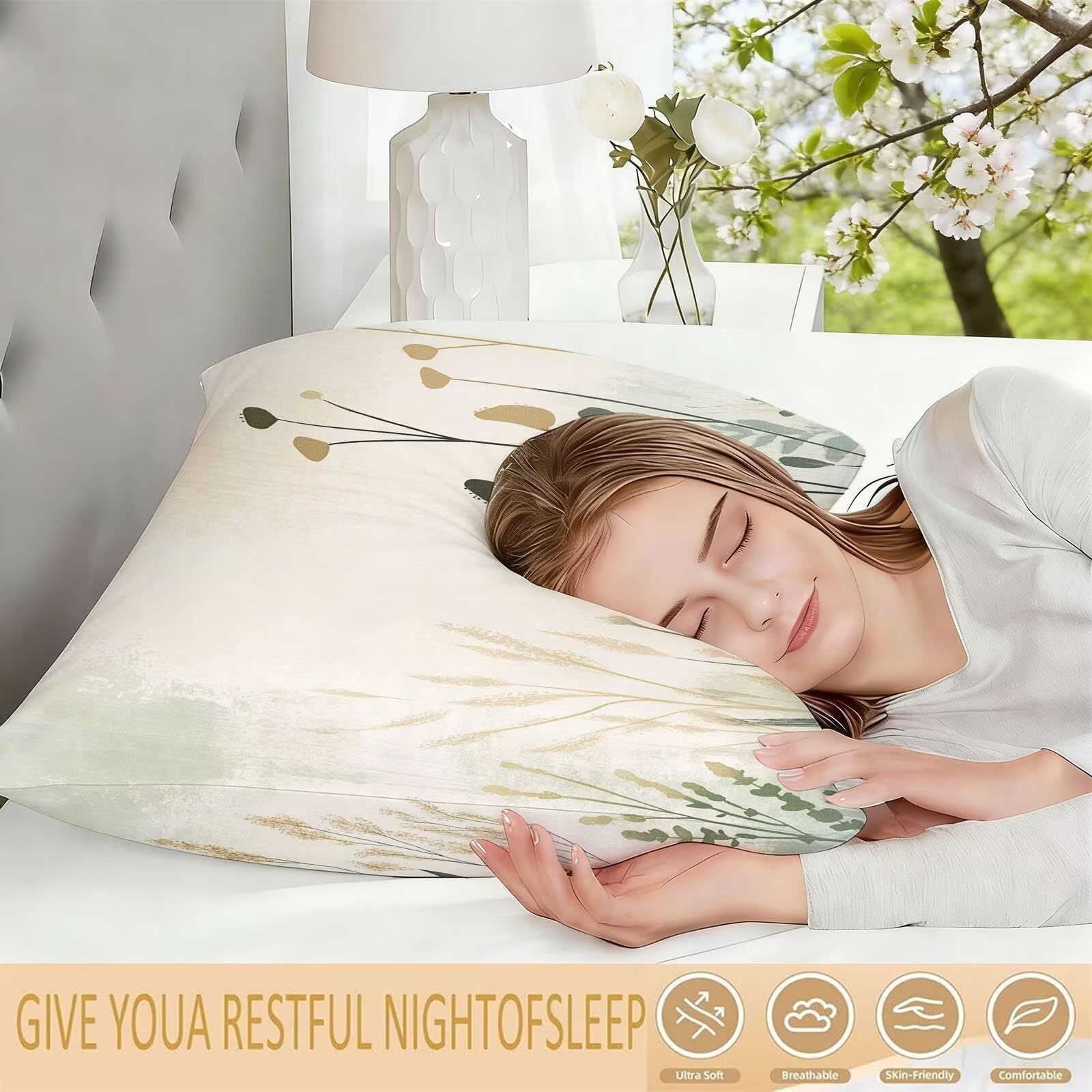 Poszewka na poduszkę 70x90 zestaw 2 szt. miękkich aksamitnych abstrakcyjnych poszewek na poduszkę prostokątna poszewka na poduszkę kwiaty poduszka na sofę z niewidocznym zamkiem błyskawicznym na