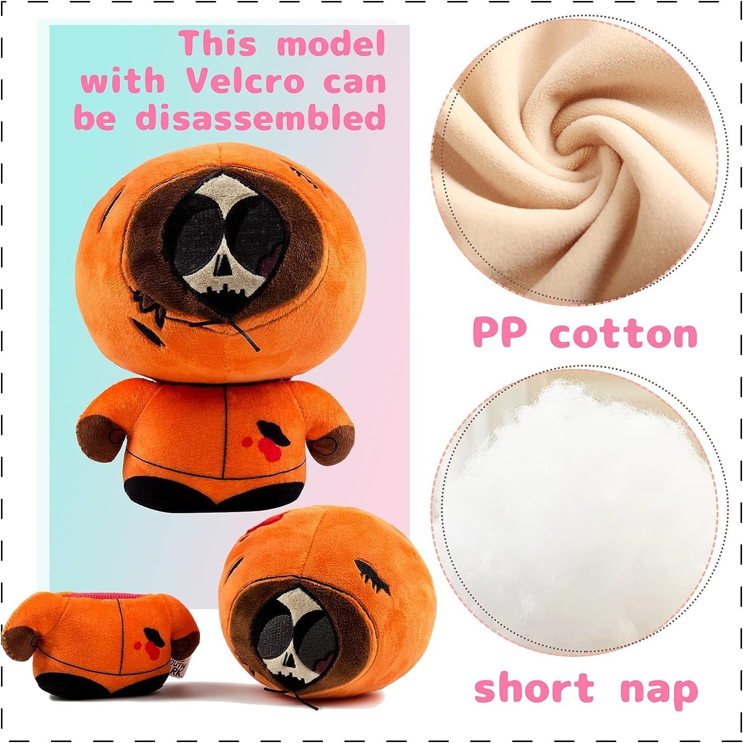 YZONU SP Anime Soft Toys, Plush Doll Cute Pillow Stuffed Animals Toy for Children Adults and Fans (6Pcs)