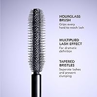 Vista 6 de BUXOM Máscara voluminizadora de pestañas, negro más negro