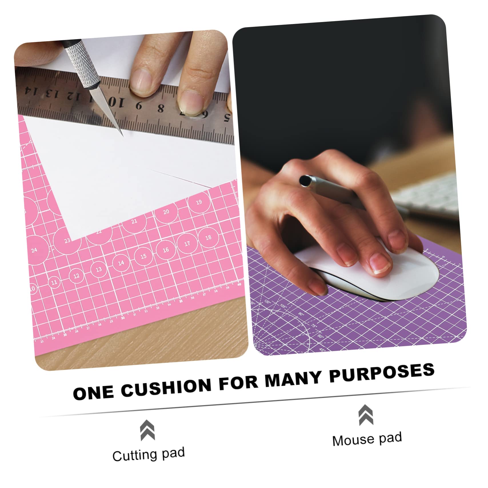 A3 Schneidematte Selbstheilend aus Pvc, Lila für Papier und Stoff