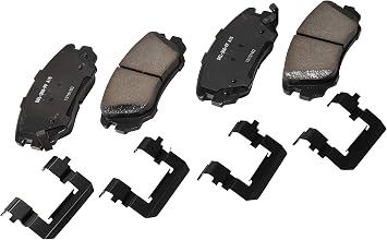 ACDelco Gold 17D1421CH 19286419 Ceramic Front Disc Brake Pad Set