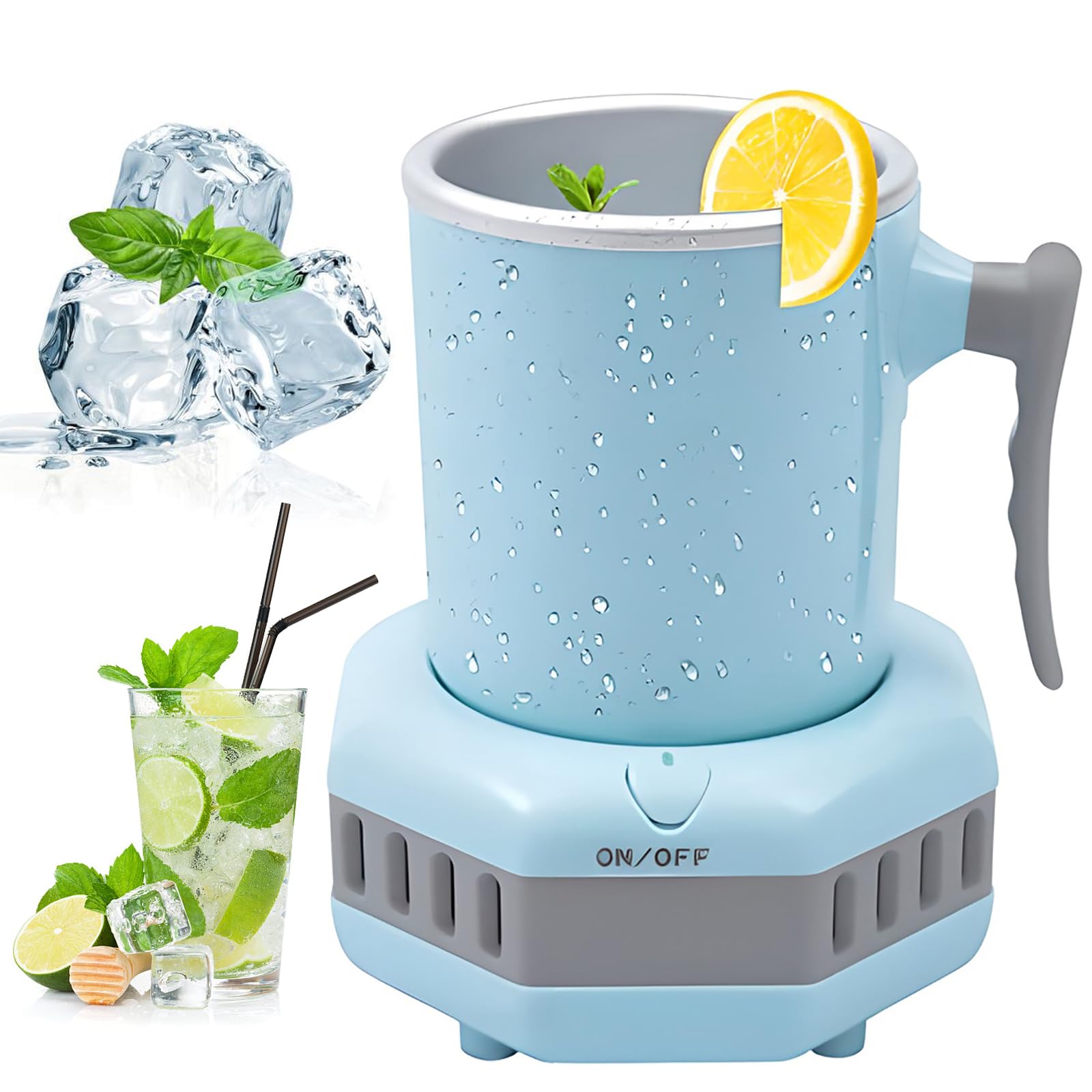 Refroidisseur de boissons rapide 42.8°F avec structure divisée