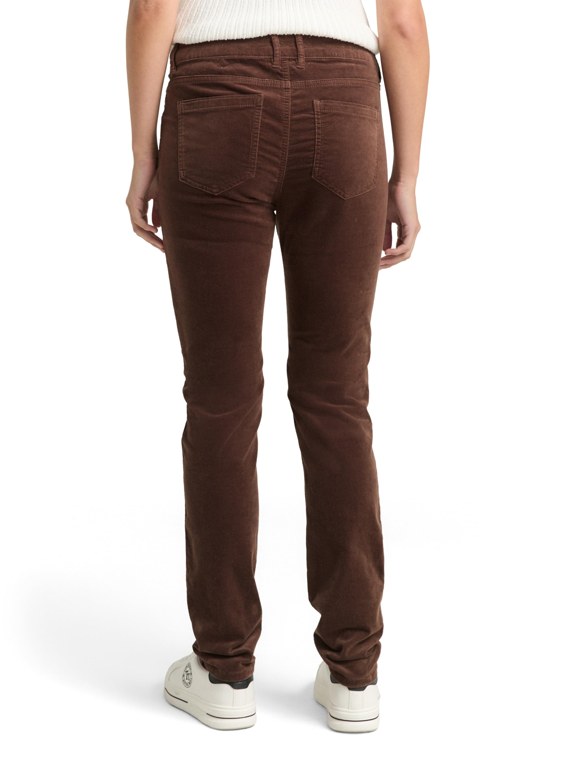 Tom Tailor Denim Damen TTNELA EXTRA Skinny Samthose 1048874