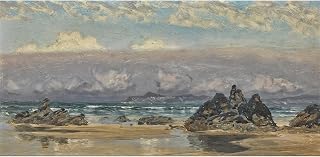ArtDirect Newquay, Cornwall Unframed Art Print Giclee Poster by John Brett - Ready for Framing with Customization Sizes 10x5, 14x7, 20x10, 36x18, 48x23 and 60x29 inches