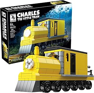 Choo-Choo Charles Train, Charles Train Bausteinset,290pcs Bauklötze Zug Spielzeug, Horrors Spiel Choo-Choo Charles Train, Tier Spinnenfiguren Ziegel Spielzeug