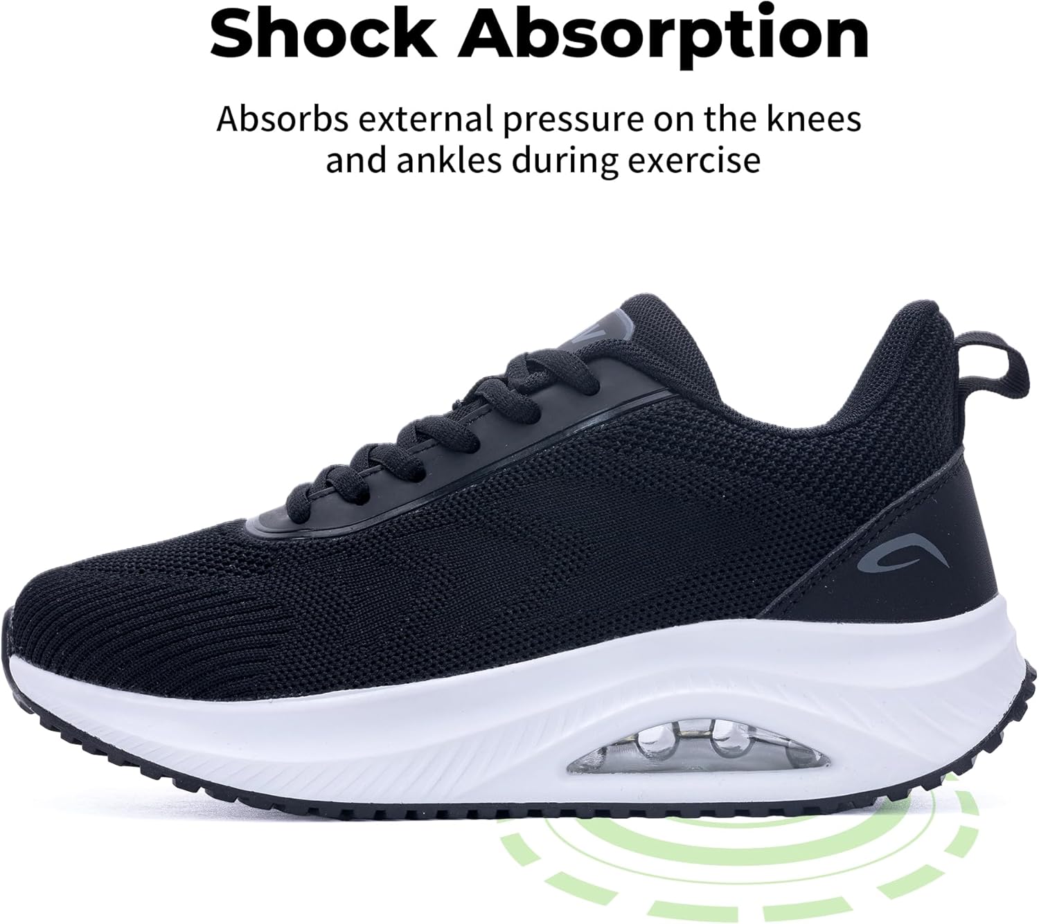 IIV Women's Walking Shoes | Arch Support Orthotic Tennis Shoes | Plantar Fasciitis Sneakers for Pain Relief - Image 3