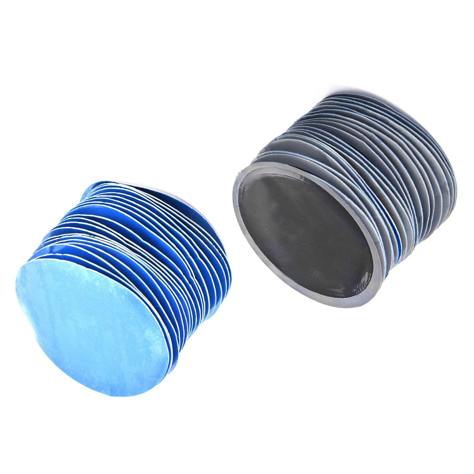 Łatka do naprawy opon, 80 szt. 58 mm okrągła naturalna guma do opon naprawa zimna łatka bezdętkowa łatka