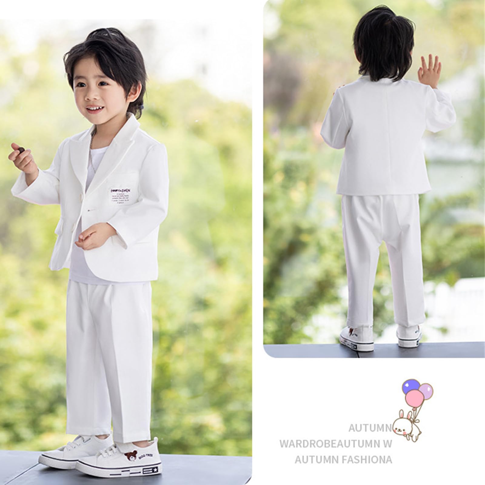 Festliche Kindermode Jungen, Jungen Business Anzüge Mantel 3 Stück Outfit Smoking Set Für Kinder Formelle Anzug Für Jungen Mit Hose