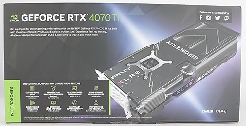Miniatura 12 de PNY GeForce RTX 4070 Ti 12GB XLR8 Gaming Verto Epic-X RGB Triple Fan Graphics Card DLSS 3