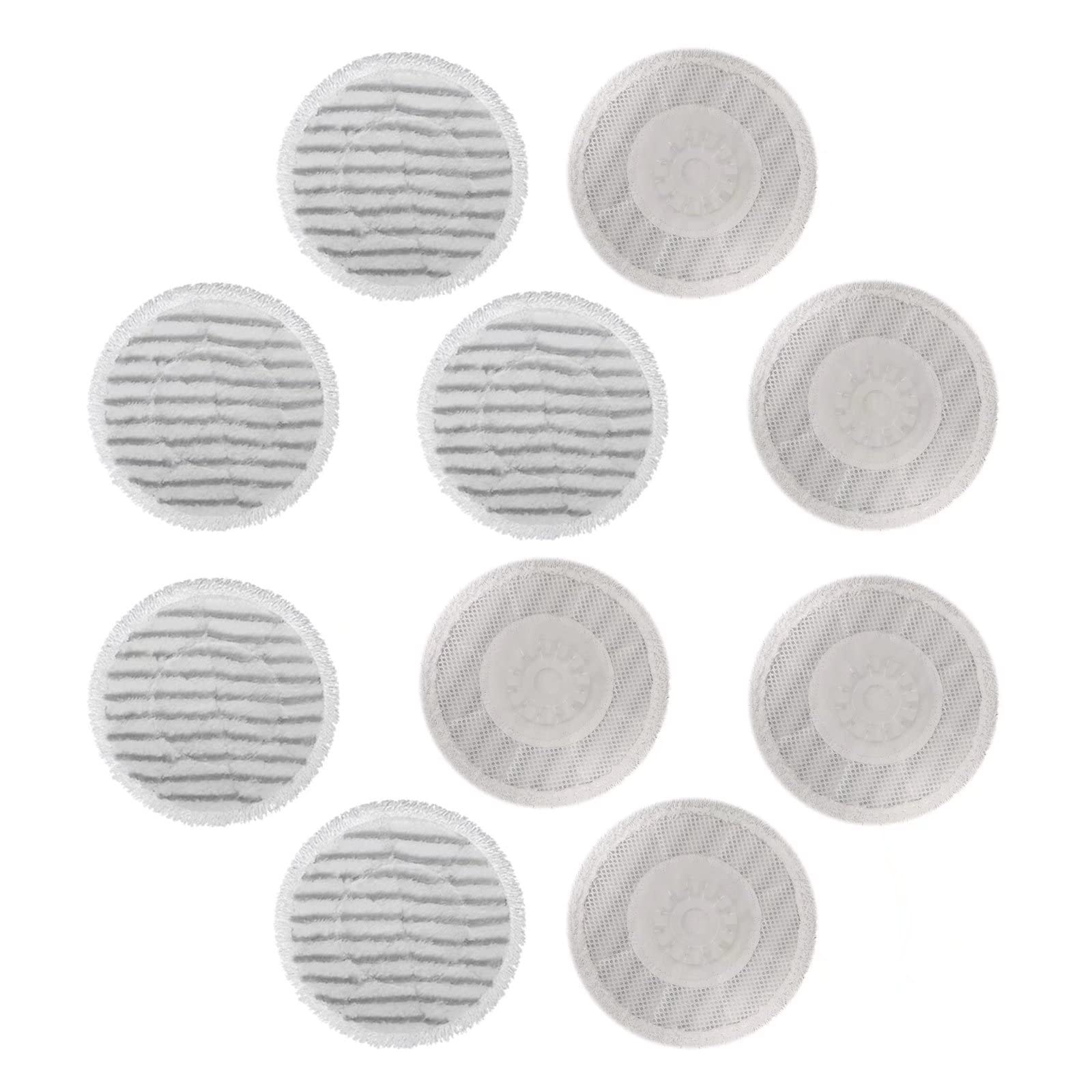 Almohadillas de repuesto para mopa de vapor Shark S7000AMZ S7001 TGT, almohadillas de repuesto para Shark S7001 S7000AMZ, vapor y fregado todo en uno, fregado y desinfectante, diseñado para suelos