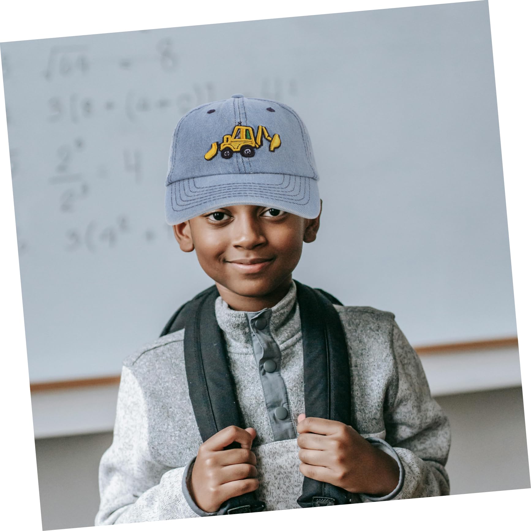 Berretto con Visiera per Bambini Cappello per Il Tempo Libero dei Cartoni Animati Cappello da Baseball Berretto da Sole a Coda di Cavallo Cappello Sportivo per Bambini Cotone