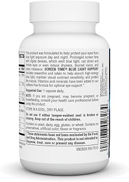 Source Naturals Screen Time Blue Light Support, 60 Vegetarian Capsules
