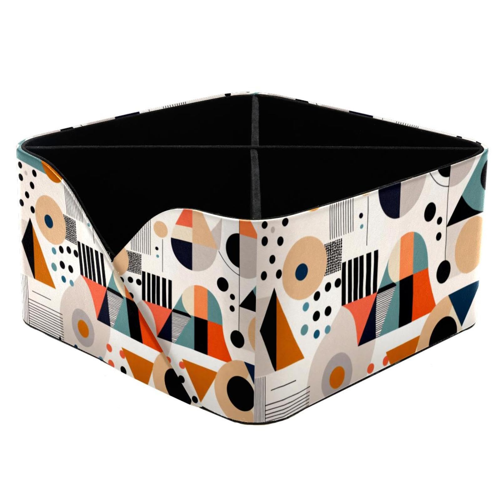 Porte-stylo rectangulaire à double compartiment pour trier pinceaux et papeterie d'art