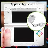 Vista 9 de 3DS Charger, DTOL 3DS Charger Compatible with Nintendo 3DS/ DSi/DSi XL/ 2DS/ 2DS XL/New 3DS 100-240V Wall Plug Adapter 2 Pack
