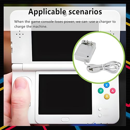 Miniatura 9 de DTOL Cargador de juego adaptador de CA para Nintendo Dsi Ndsi 3DS3DSXLnuevo 3DSnuevo 3Dsll2DSDsiDsiXL paquete de 2