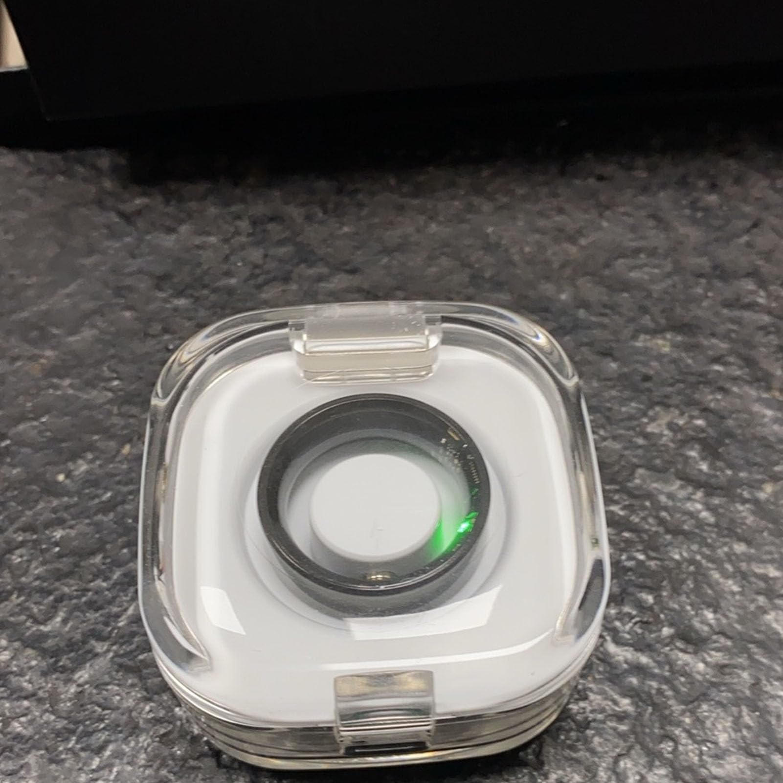 Etui z funkcją ładowania Smart Ring, Magnetyczne Pudełko z ładowarką do R02 R03 R06 R11M R8 H01 SR05 z Szybkim ładowaniem Typu C Bateria 200 MAh 10 Lampek Kontrolnych ładowania