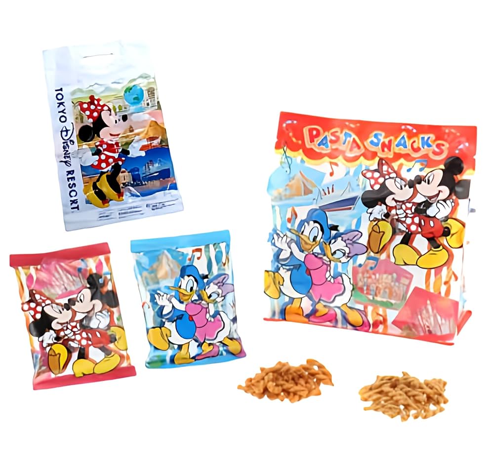 Amazon.co.jp: ミッキー＆フレンズ パスタスナック アソーテッド