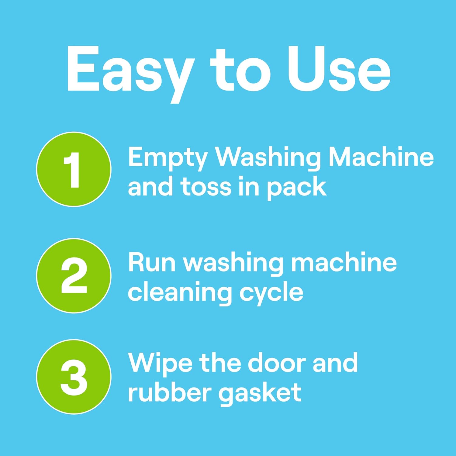 Seventh Generation Bundle: Washing Machine Cleaner & Dishwasher Cleaner Packs, 6 Count Each, Free & Clear, Oxy Power, 4.2 oz, Targets & Removes Odor-Causing Residue image 5