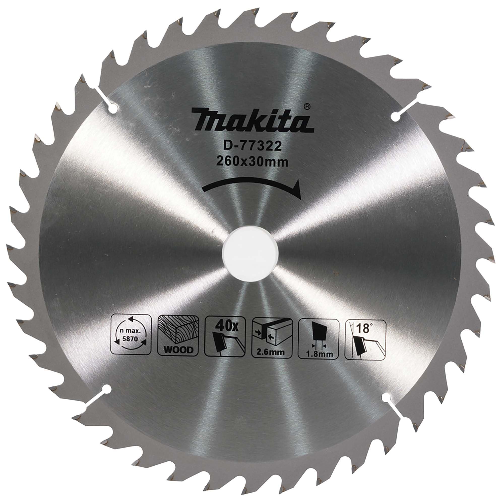 Makita Blue D-77322 Tct Saw Blade