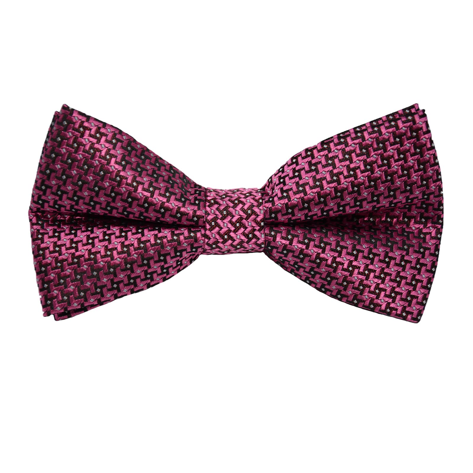 Men's Pre-Tied Bow Tie Multi-Color Adjustable Bowties Classic Pattern Colorful Fashion