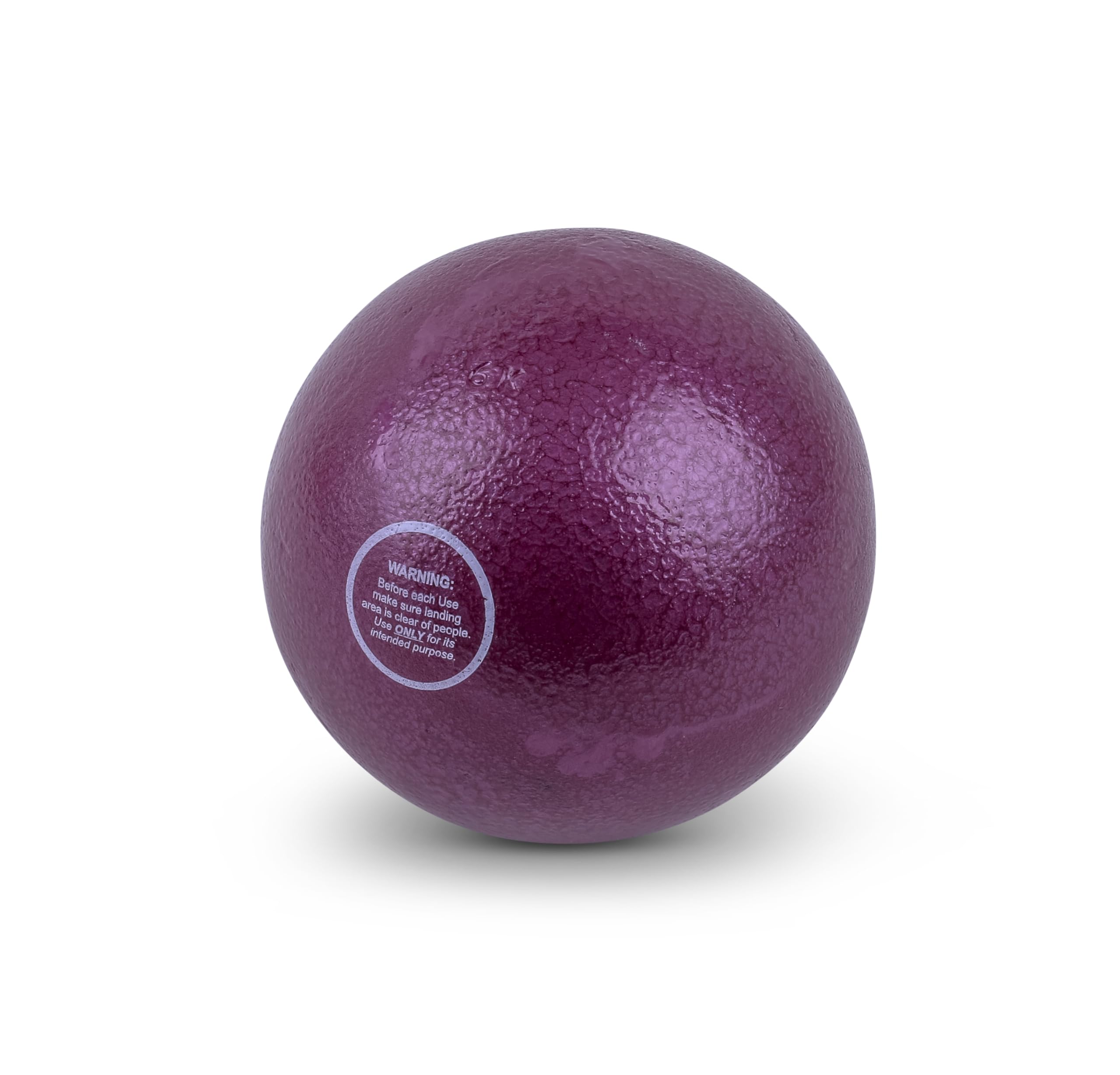 Vinex Stoßkugel 8 kg - Gusseisen - Kugelstoßkugel - Optimaler Schwerpunkt - Trainingskugel - Spezialgewicht