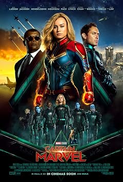 Movie Poster CAPTAIN MARVEL 2 Sided ORIGINAL INTL FINAL Version B 27x40 BRIE LARSON
