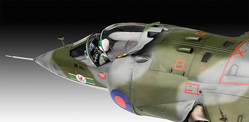Miniatura 7 de Revell RV05690 05690 5690 Hawker Harrier GR Mk.1 Set de regalo Kit de modelo de plástico, multicolor, 148