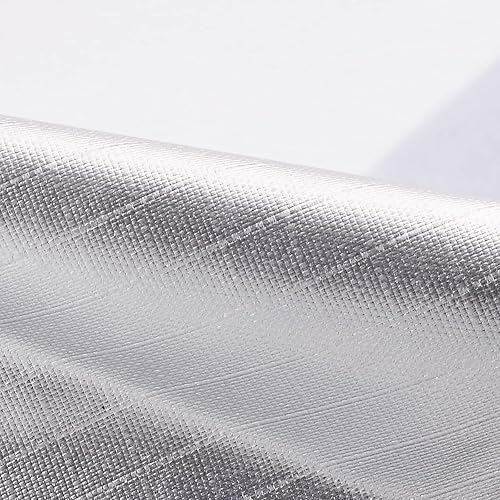 Miniatura 6 de Tecoom Funda de coche súper resistente de múltiples capas para todo tipo de clima, impermeable, resistente al viento, nieve, sol, lluvia, protección