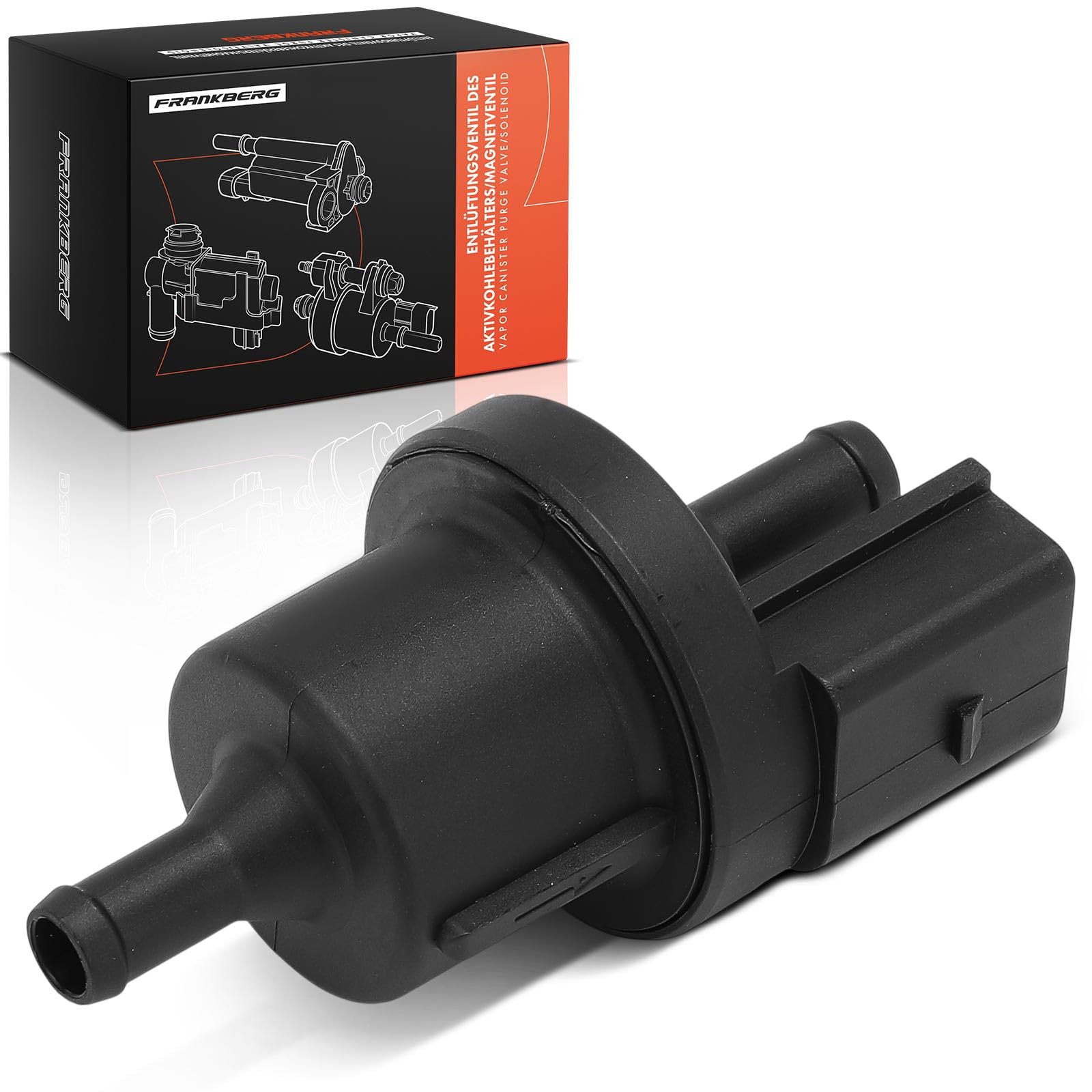 Frankberg Valvola di sfiato Valvola di sfiato serbatoio Benzina Compatibile con Golf VI 5K1 Fabia II 542 Polo 9A 9N Ibiza IV 6J5 6P1 Polo 9A 9N Octavi.a II 1Z3 Fabia II 542 Replace# 6Q0906517