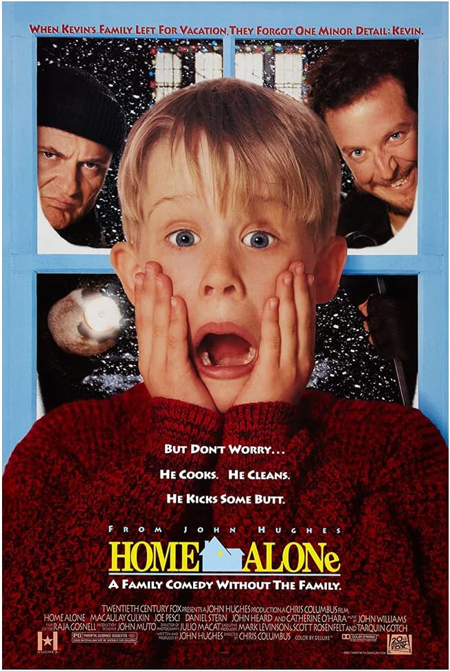 PosterOffice Home Alone (1990) Movie Poster Size 24"x36" (60.96 x 91.44 cm) An Authentic Print with Holographic Sequential Numbering.