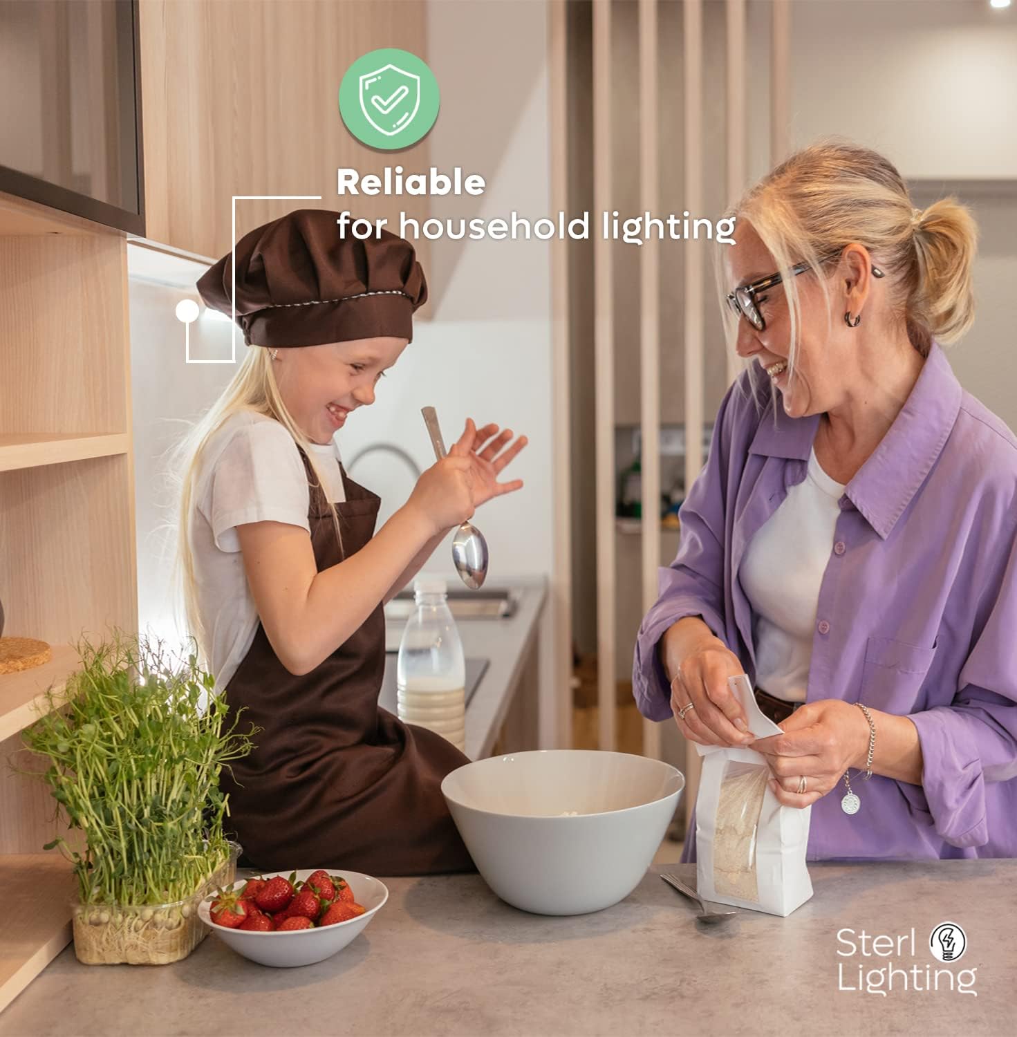 Sterl Lighting - 8 Pack, T5 Linear Tube Light, 8 Watt, 120 Volts, 400Lm, 11.33 Inch, 4100K Cool White, G5 Mini 2 Pin Base, Under Counter or Cabinet Fluorescent Bulbs Replacement for F8T5/CW