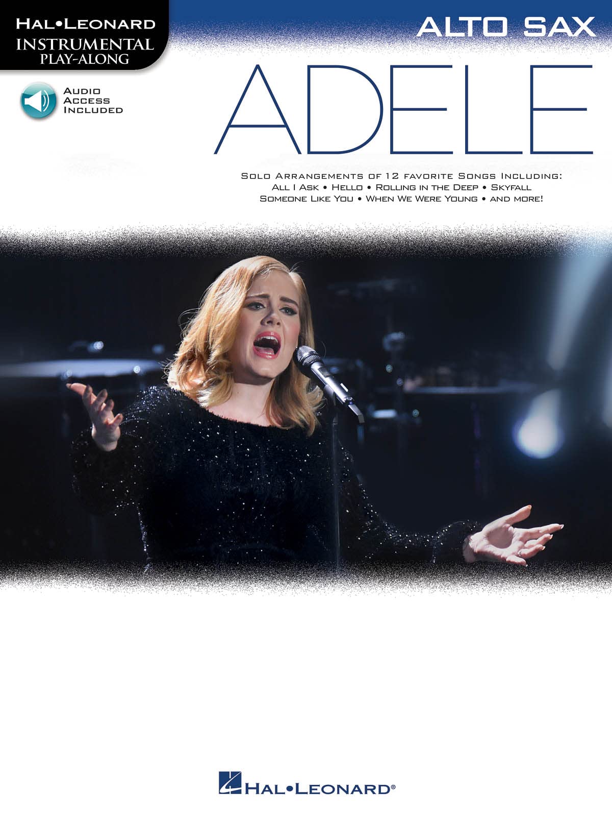 Hal Leonard Instrumental Play-Along: Adele - Alto Saxophone (Book/Online Audio) (Includes Online Access Code)