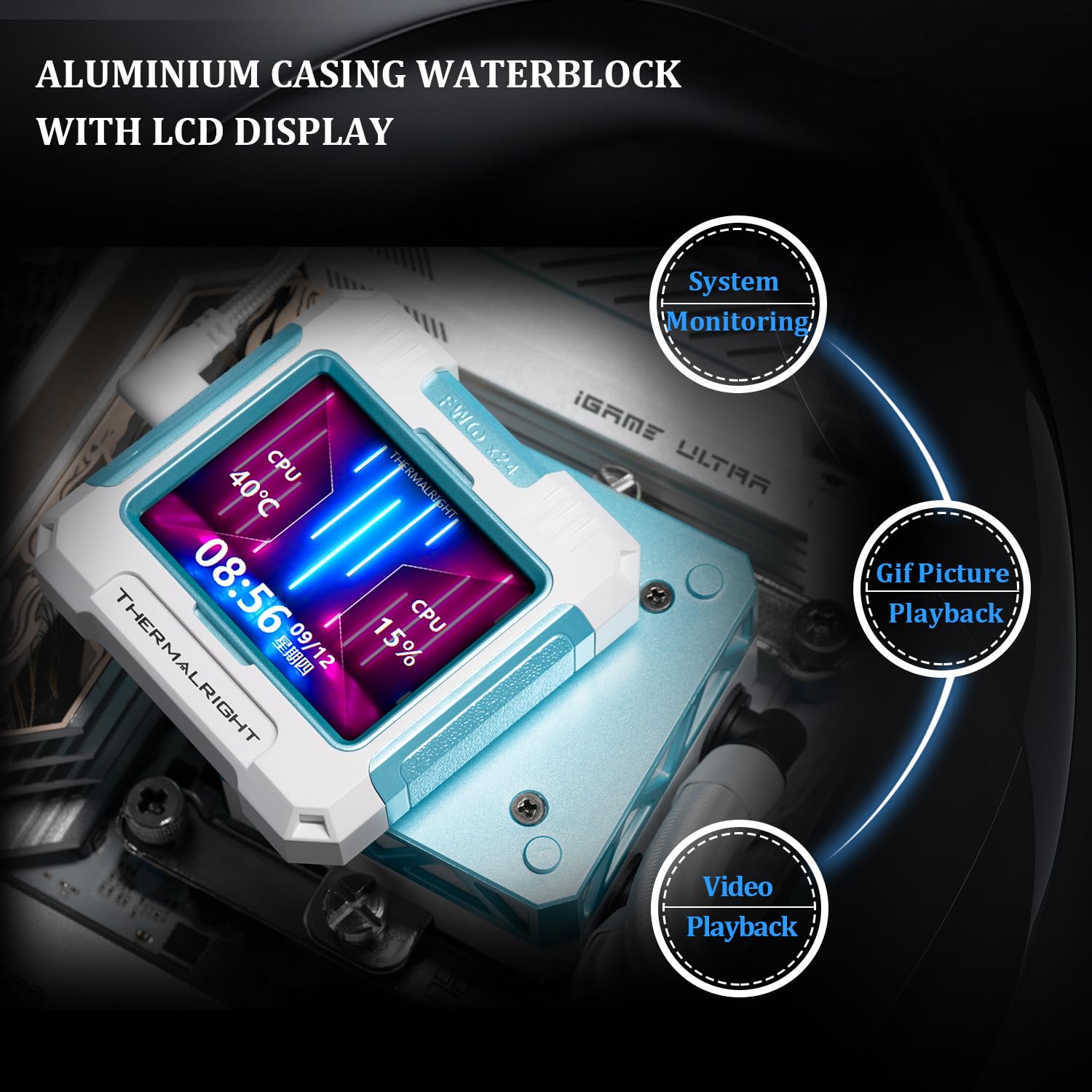 Amazon.com: Thermalright FW360 ARGB BW CPU AIO Cooler,PC 360