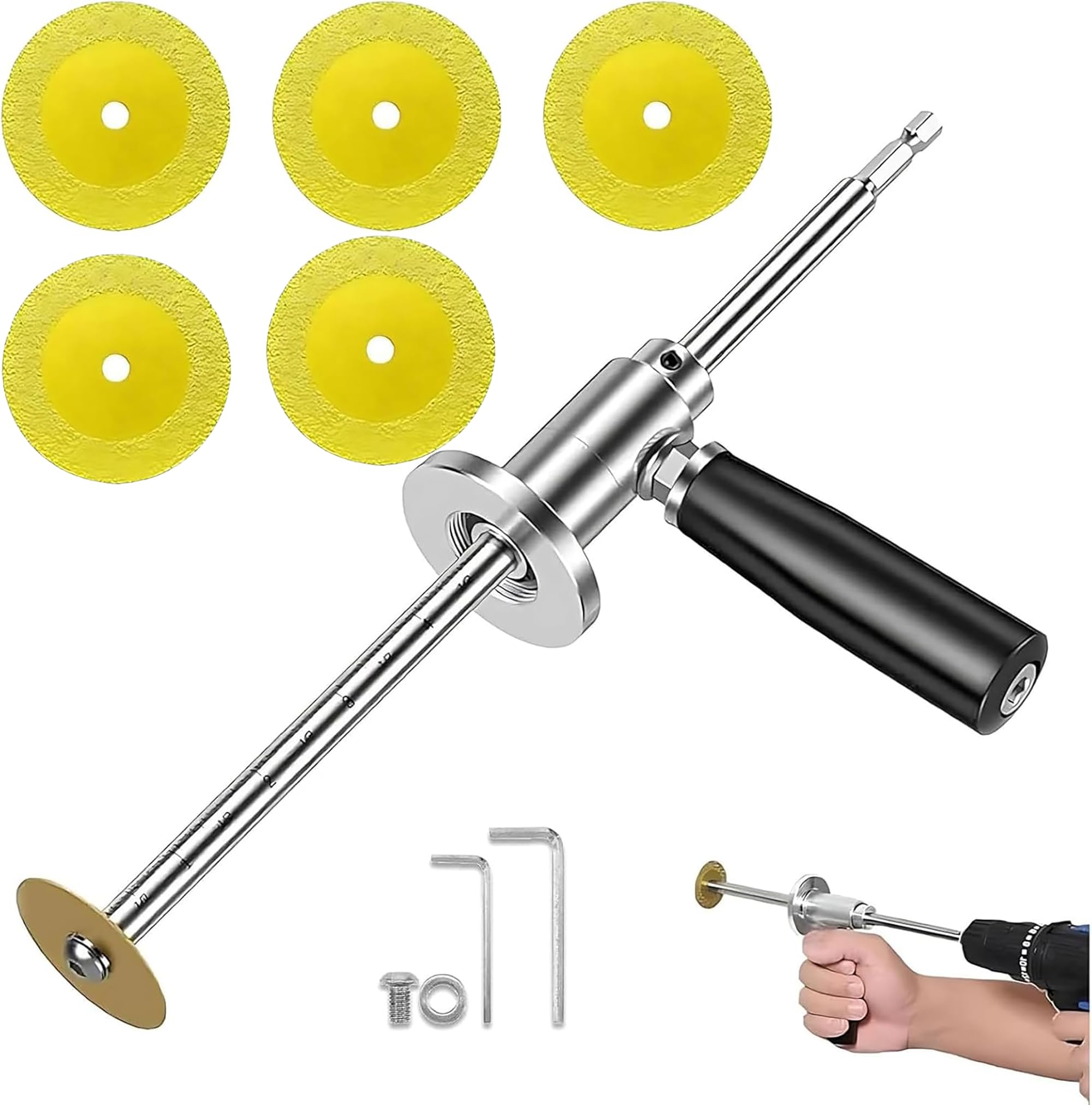 PVC Pipe Cutter - Inside Cut Diamond Wheel -1 PVC Pipe Cutter - Inside Cut Diamond Wheel -1