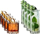Riedel Drink Specific Glassware Rocks & Highball Set CUP 4 Rocks & 4 Highball