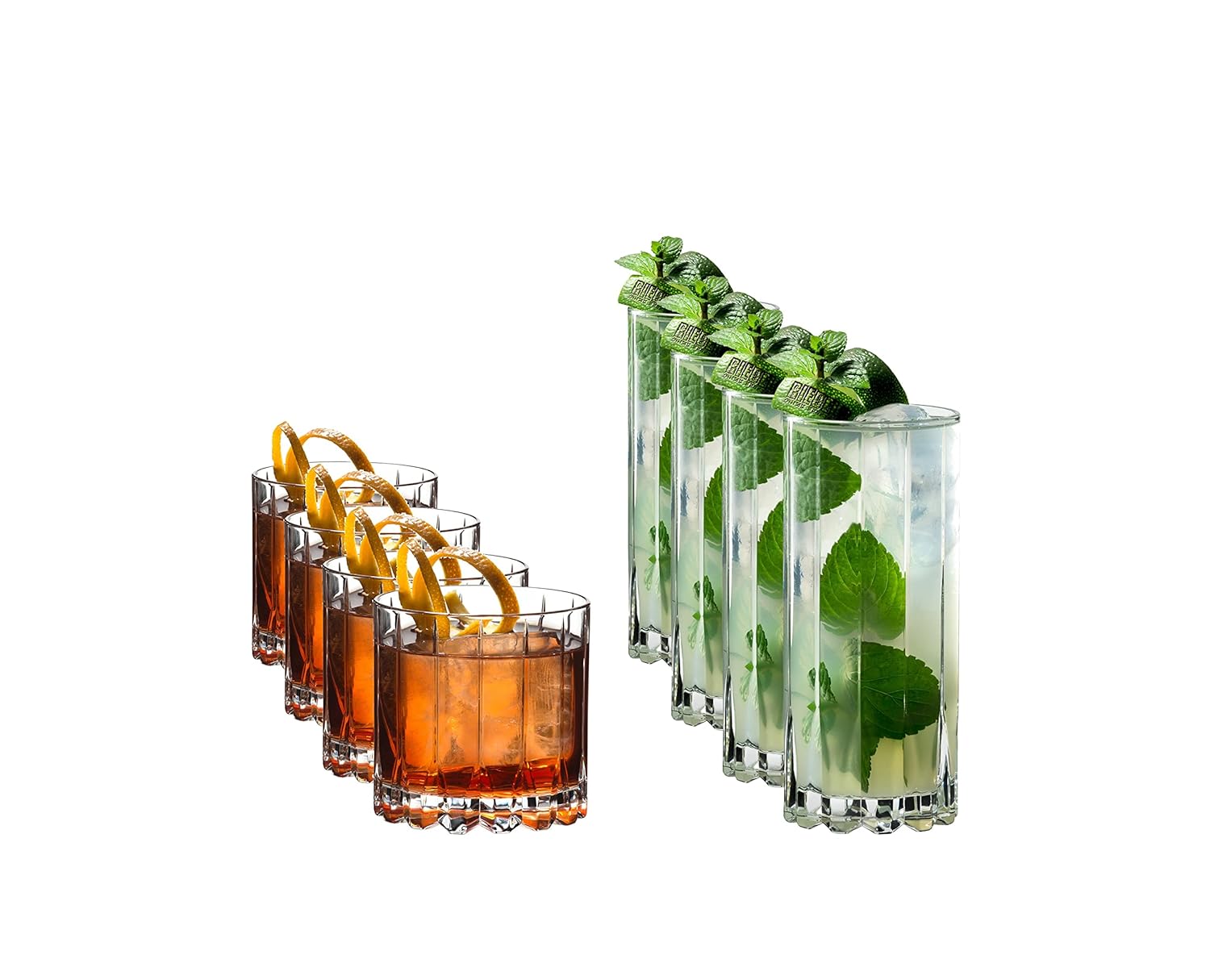 Riedel Drink Specific Glassware Rocks Highballs Set of 8