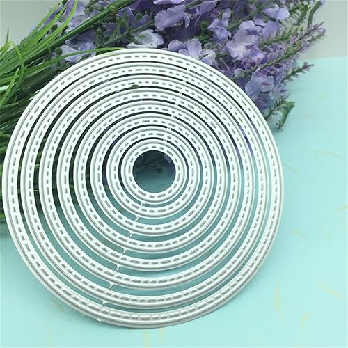 Miniatura 5 de FAWENUCY Troqueles de álbumes de recortes marcos de capas de metal para hacer tarjetas plantilla de papel para manualidades plantillas de relieve de