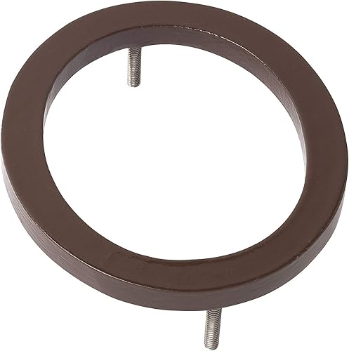 Miniatura 10 de Montague Metal Products MHN-06-F-AC1-4 Números de casa de dirección flotantes modernos de aluminio cepillado sólido, 6 pulgadas, cobre antiguo