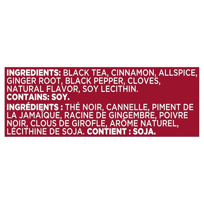 Té negro sabor chai - 28 saquitos miniatura 2