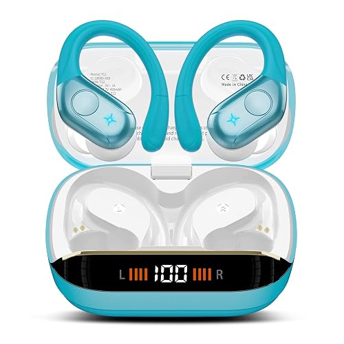 Ltinist Wireless Headphones Sports 75Hrs Bluetooth 5.4