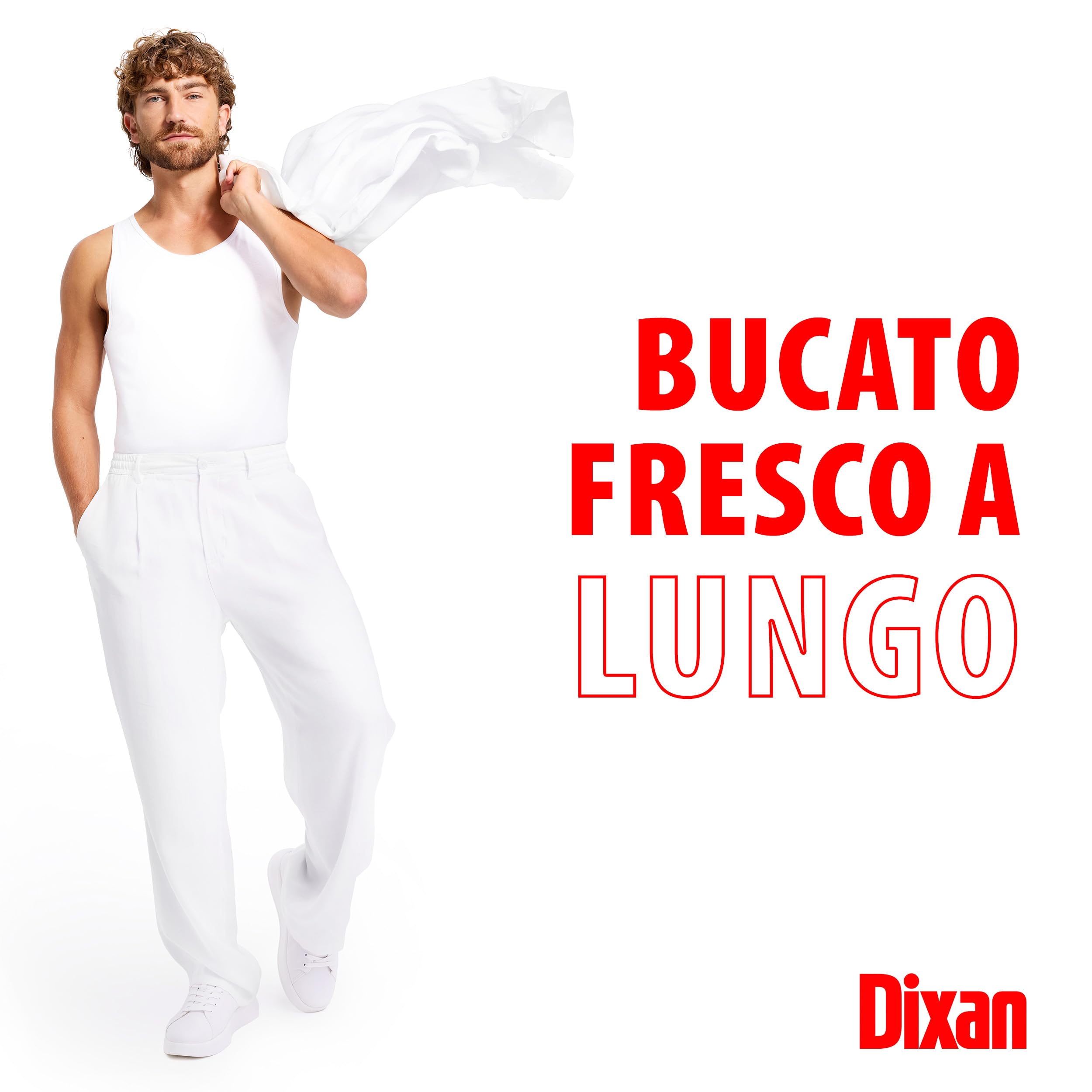 Dixan Liquido Classico Detersivo Lavatrice (4 confezioni da 42 Lavaggi), per una pulizia profonda del bucato e freschezza igienica per la lavatrice, Rimuove le macchie da 20°C