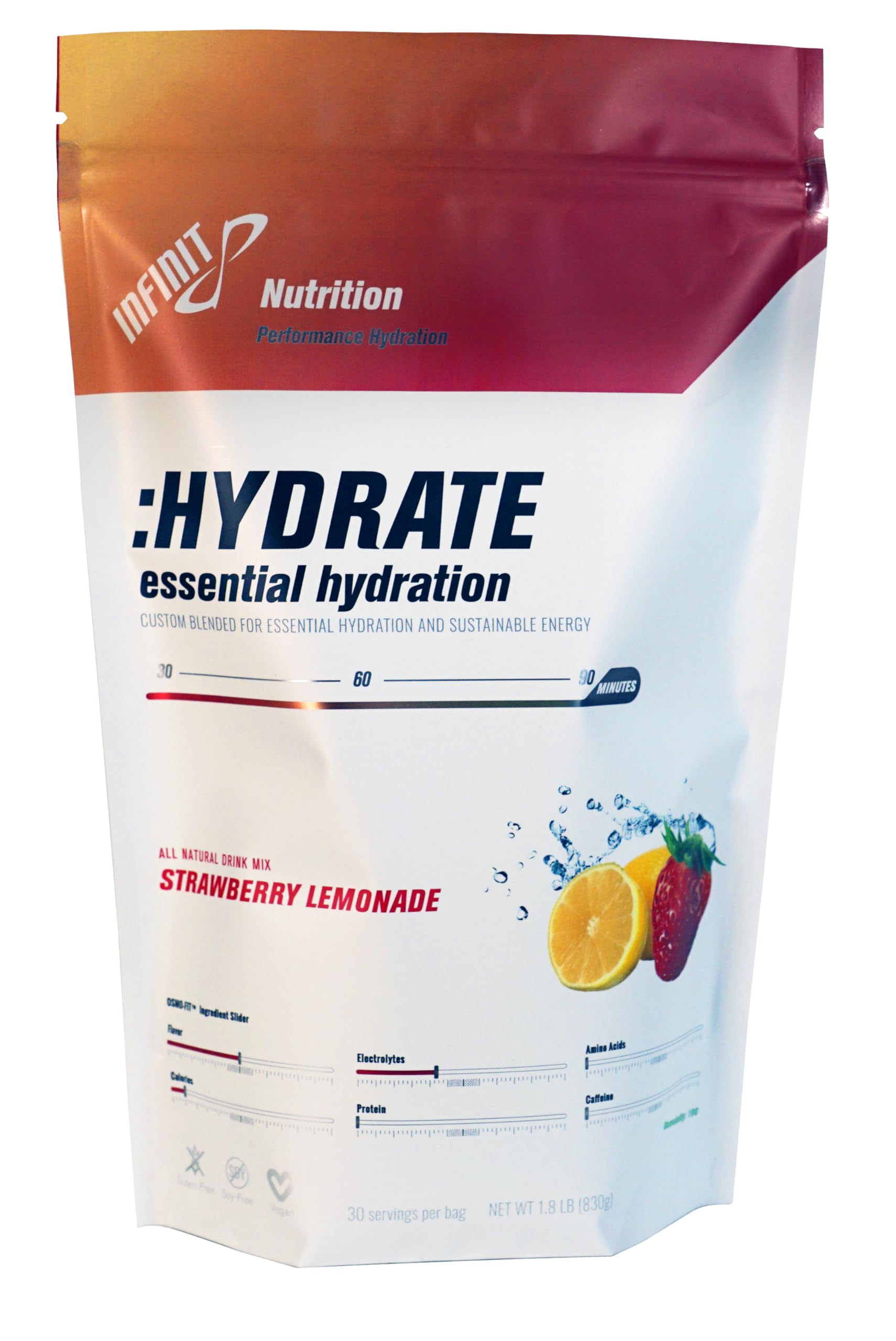 Infinit Nutrition Hydrate (Strawberry Lemonade Non-Caffeinated)