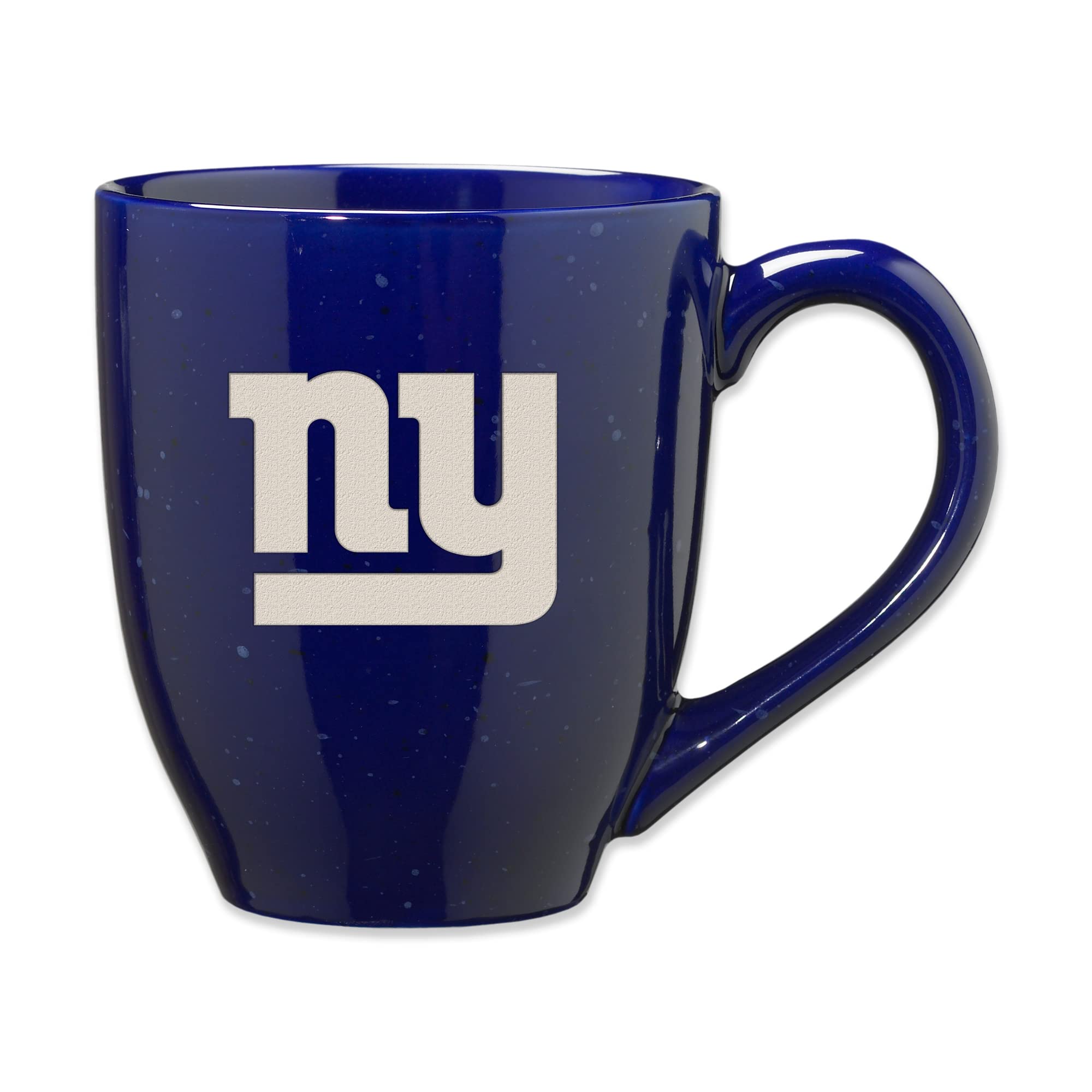 Rico Industries NFL Football 16 oz Team Color Laser Engraved Speckled Ceramic Coffee Mug