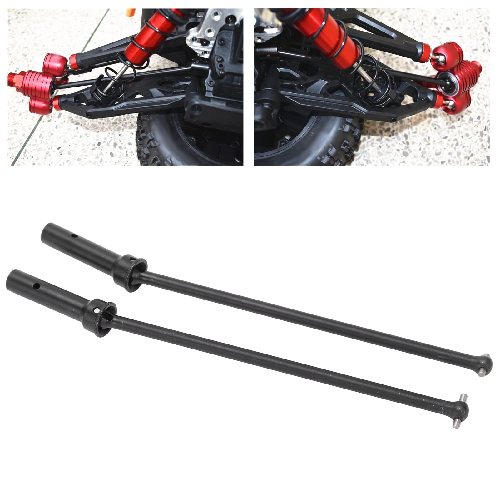 DYTWXG Albero RC in Metallo, Albero di Trasmissione CVD Stabile antideformazione Resistente per impieghi gravosi per Auto 1/5 RC