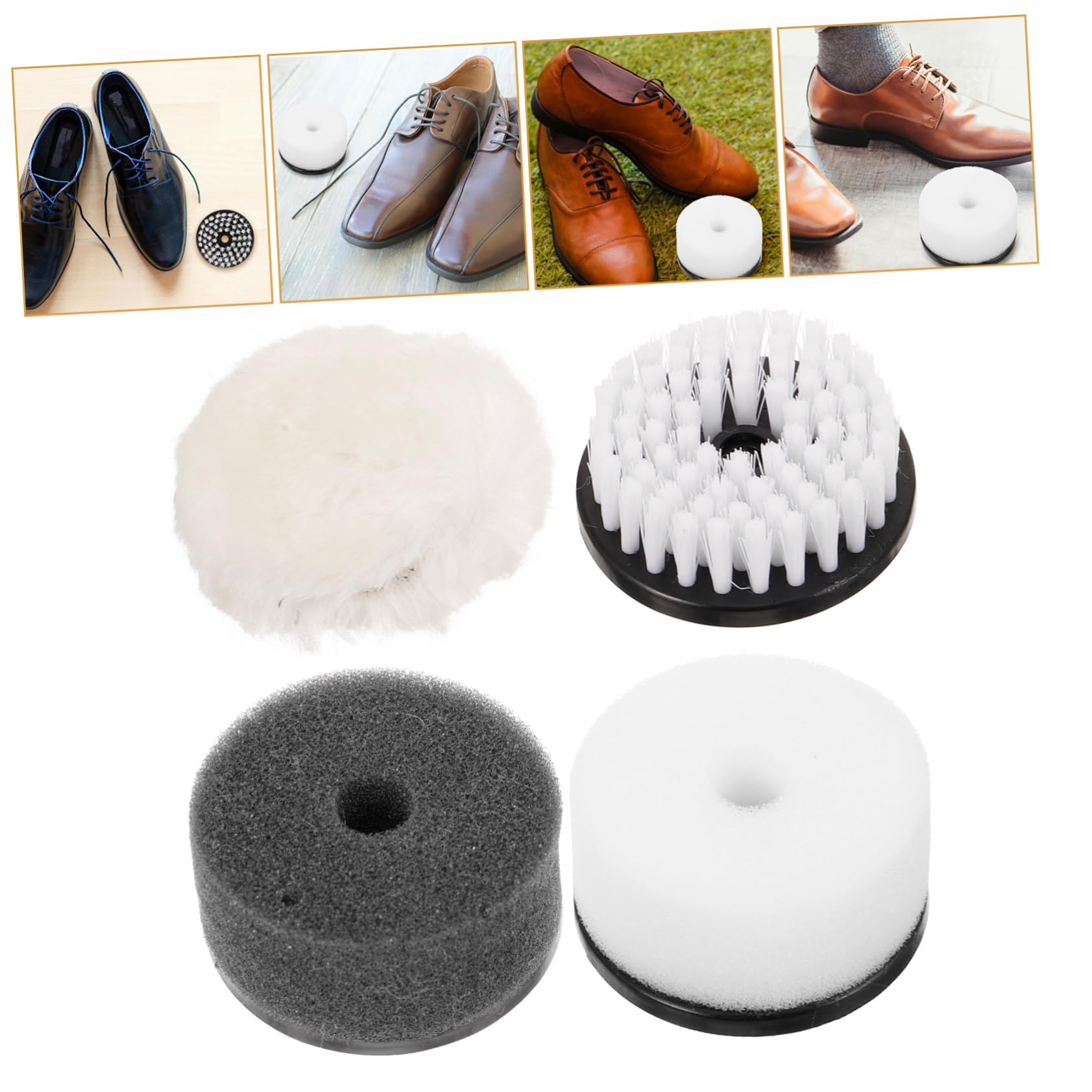 20stücke Teiliges Schuhputz-bürsten Polierbürste Staubbürste Schwamm Für Effektive Schuhreinigung Und Pflege Multifunktionale Zubehörteile Für Wildlederschuhe