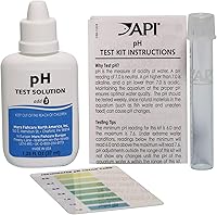 Vista 3 de API Kit de prueba de pH para acuario de agua dulce de 250 pruebas, juego de 4 piezas